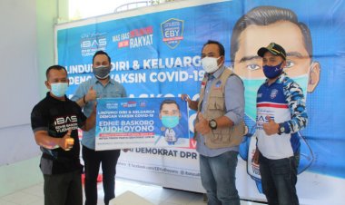 Ibas Demokrat Dukung Percepatan Vaksinasi Covid-19 di Ngawi