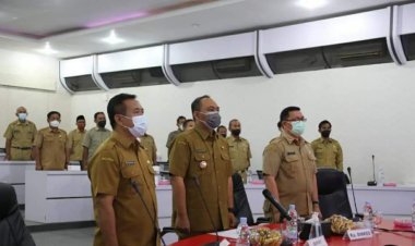 Seluruh Kepala Sekolah di Ngawi Ikuti Rakor Persiapan PTM