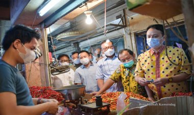 Sidak Pasar di Bogor, Wamendag: Harga Bahan Pokok Stabil