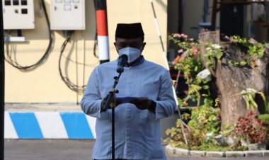 Idul Adha 1443 H, Polres Ngawi Salurkan Puluhan Hewan Kurban