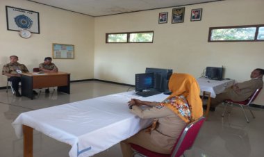 Desa Keniten Geneng Ngawi Sukses Gelar Ujian Perangkat