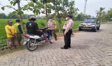 Polsek Pangkur Implementasi Bhatarling dan Sosialisasi Larangan Jebakan Tikus Dialiri Listrik