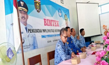Dikbud Ngawi Gelar Bimtek Penguatan Reformasi Birokrasi
