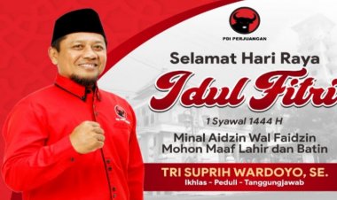 Tri Suprih Wardoyo: Momen Idul Fitri untuk Pererat Silaturahmi