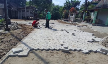 Kemajuan Pembangunan Desa Gerih Meningkat Tajam