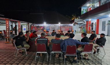 Wujud Sinergitas, Lapas llB Ngawi Ngopi Bareng Awak Media