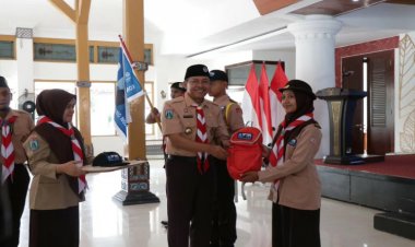 58 kontingen Kwarcab Ngawi Ikuti Raimuna di Trenggalek