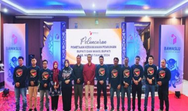 Bawaslu Ngawi Luncurkan Peta Kerawanan Pilkada Ngawi 2024