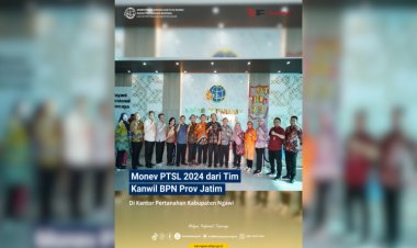Kanwil BPN Jatim Gelar Monev di BPN Ngawi