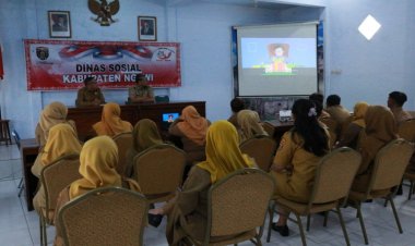 Dinsos Ngawi Raker Penguatan Hukum Kepegawaian