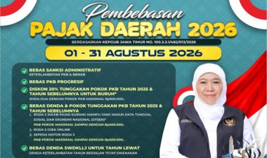 Agustus 2026 Warga Ngawi Jatim Terima Pembebasan Pajak Kendaraan