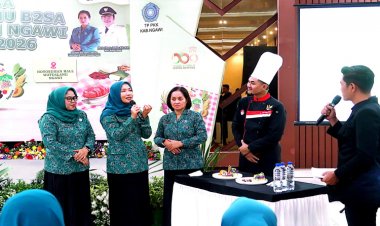 Lomba Cipta Menu B2SA Ngawi, Pemanfaatan Pangan Lokal dan Pekarangan untuk Keluarga Sehat