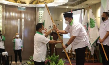 Bupati Ngawi Ony Anwar Dilantik Sebagai Ketua HKTI Jawa Timur