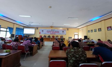 Dinas Pendidikan dan Kebudayaan Kabupaten Ngawi Gelar Bimtek Tata Naskah