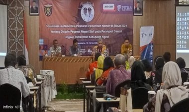 ASN Pemkab Ngawi Wajib Berpedoman Peraturan Disiplin