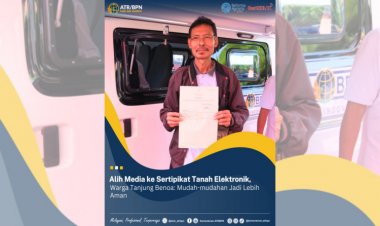 Alih Media ke Sertipikat Tanah Elektronik, Warga Tanjung Benoa: Mudah-Mudahan Jadi Lebih Aman