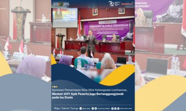 Apresiasi Pemantapan Nilai Kebangsaan Lemhannas, Menteri AHY Ajak Peserta juga Bertanggungjawab pada Isu Dunia