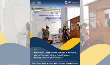 Konsolidasi Tanah Vertikal Pertama di Indonesia, Warga Palmerah Jakbar Rasakan Kehidupan Lebih Baik dan sehat