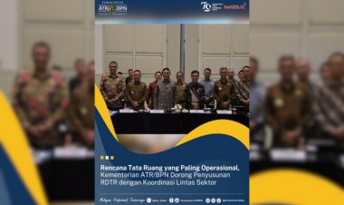 Koordinasi Lintas Sektor, Kementerian ATR/BPN Dorong Penyusunan RDTR