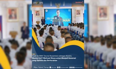 Menteri AHY Motivasi Siswa SMA Nusantara Untuk Menjadi Generasi Optimis dan Berkarakter