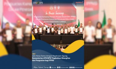 Bersama Kejagung, Kementerian ATR/BPN Tingkatkan Sinergitas dan Penguatan bagi PPNS