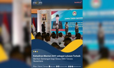 AHY Beri Semangat Siswa SMA Nusantara