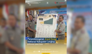 BPN Ngawi Deklarasi Grand Design Kabupaten Lengkap, Ini Wartanya