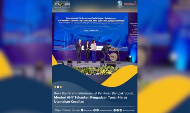 Buka Konferensi Internasional Penilaian Dampak Sosial, Menteri AHY Tekankan Pengadaan Tanah Harus Utamakan Keadilan