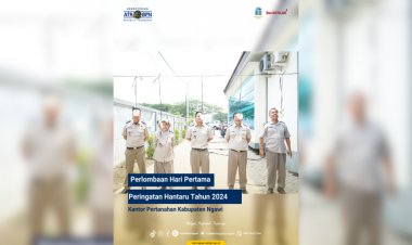 Perayaan Hari Agraria dan Tata Ruang di Kantor Pertanahan Kabupaten Ngawi