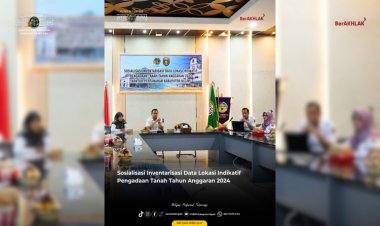 Sosialisasi Inventarisasi Data Lokasi Indikatif Pengadaan Tanah Tahun Anggaran 2024 di Kabupaten Ngawi
