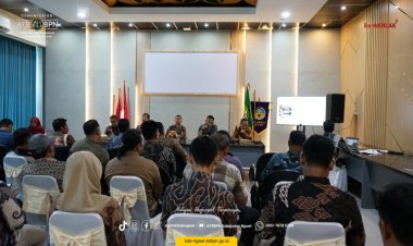 Kantor Pertanahan Kabupaten Ngawi Gelar Rapat Implementasi Rencana Aksi Pencegahan Kasus Tahun 2024