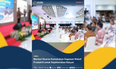 Menteri Nusron Kemukakan Gagasan Wakaf Produktif untuk Sejahterakan Rakyat