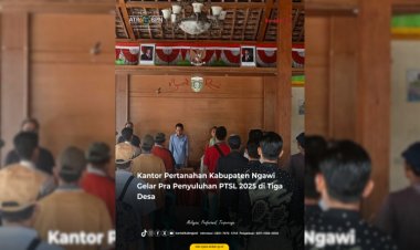 Kantor Pertanahan Kabupaten Ngawi Gelar Pra Penyuluhan PTSL 2025 di Tiga Desa
