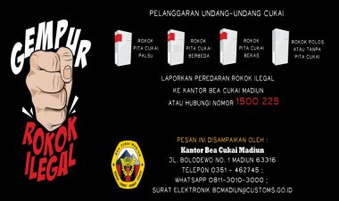 Wajib Baca! Sosialisasi Ketentuan Cukai oleh Bea Cukai Madiun